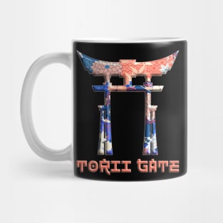 Japanese Torii Gate Sunset Landscape 44 Mug